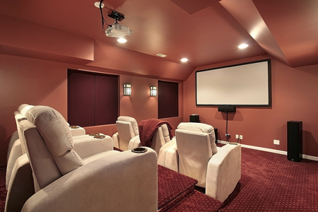 custom home theater lighting