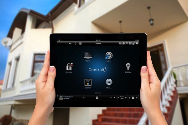 Control4 iphone smart home automation integration