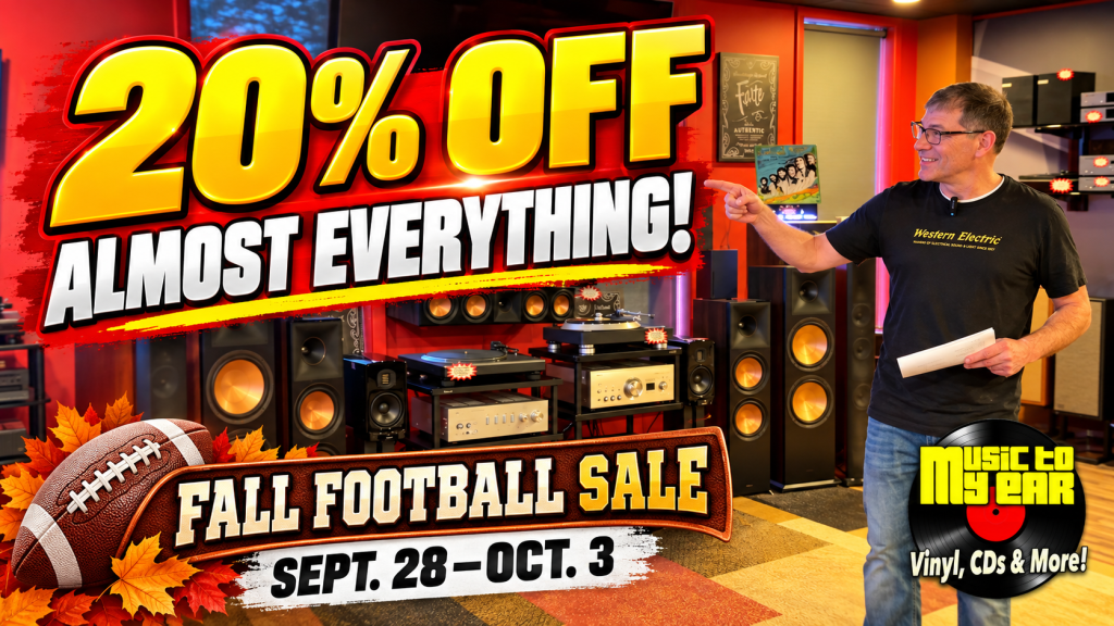 Fall Football Sale At Northern Audio & Music To My Ear
